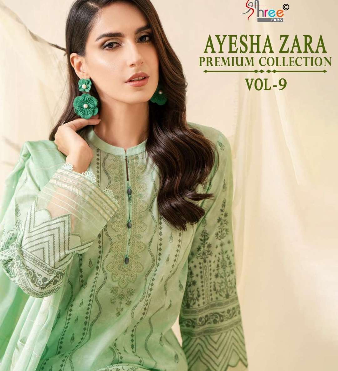 AYESHA ZARA PREMIUM COLLECTION VOL-09 OPEN PIC by Shree 